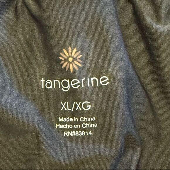 Tangerine Black Floral Print Running Shorts With Liner Size XL - Picture 5 of 6